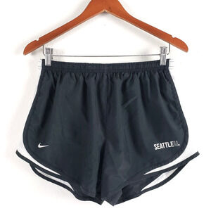 SeattleU University Nike Dri-Fit SIZE L Athletic Black Running Shorts Women's